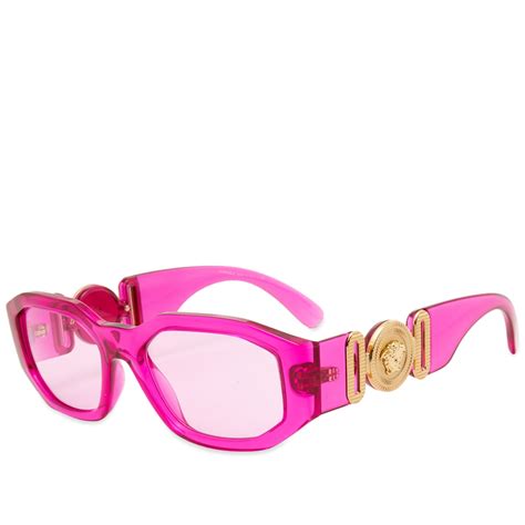 versace pink sunglasses for women